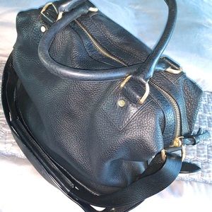 Diane Von Furstenberg Leather Drew Satchel